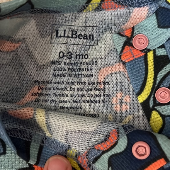 LLBean baby long underwear - Picture 3 of 4